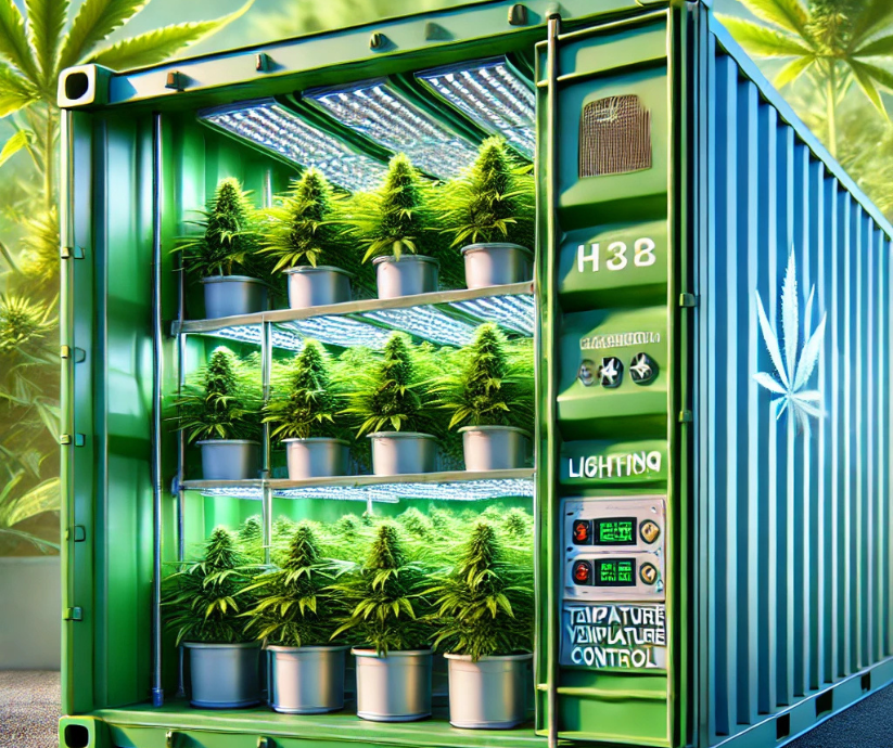 Cannabisanbau im Container für Vereine